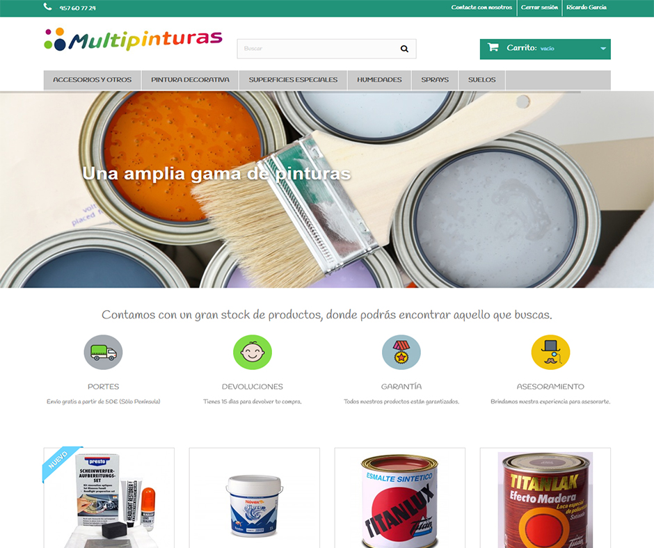 tienda online multipinturas