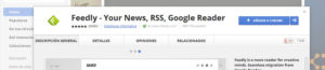 tutorial instalar feedly en chrome paso 1